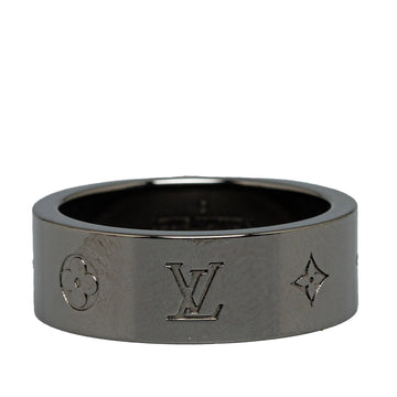 Gray Louis Vuitton LV Instinct Gunmetal Ring