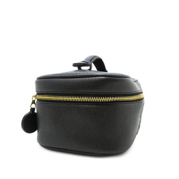 Chanel CC Caviar Vanity Case Vanity Bag