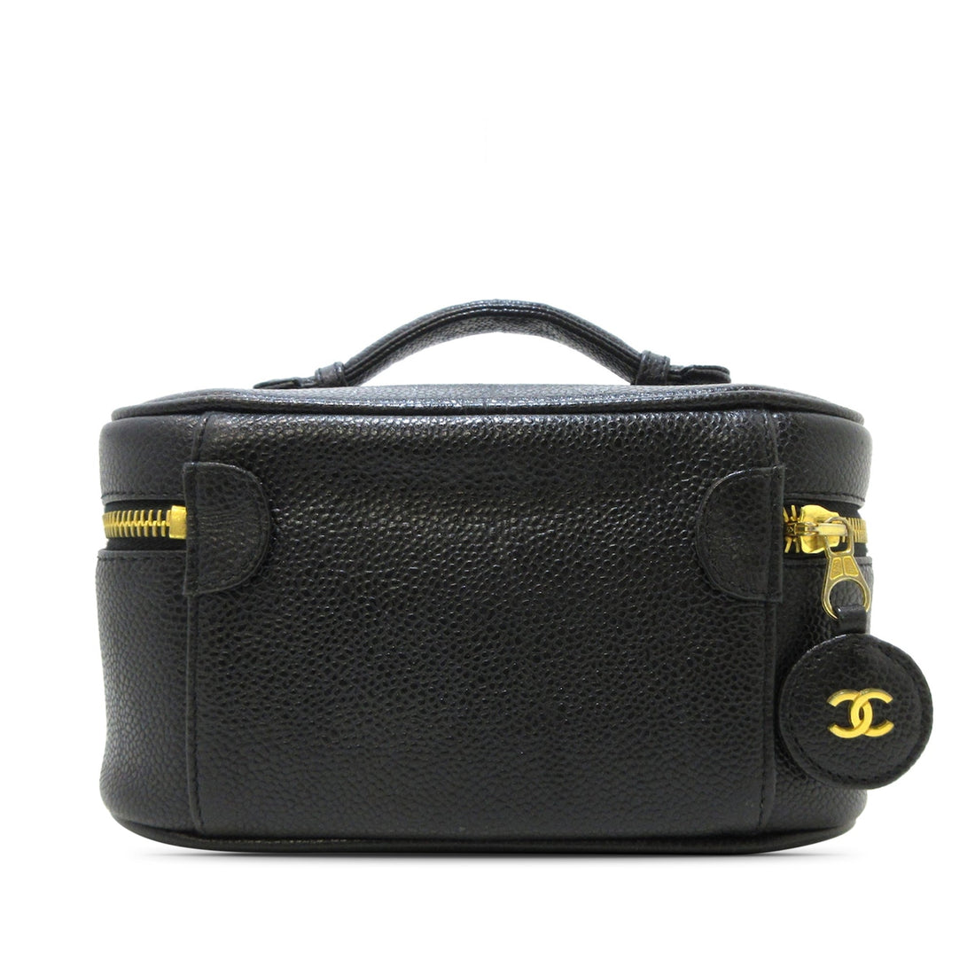 Chanel CC Caviar Vanity Case Vanity Bag