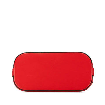 Red Louis Vuitton Epi Mini Alma Crossbody Bag