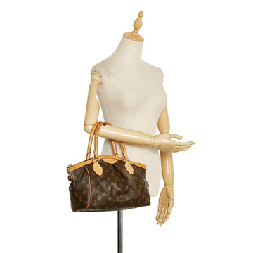 LOUIS VUITTON Monogram Tivoli PM Brown