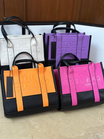 THE TOTE BAG  MARC JACOBS (black/pink)