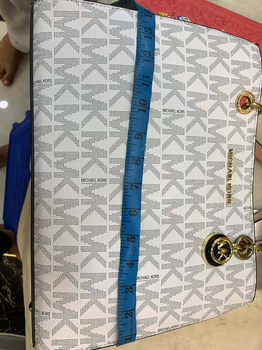 Michael Kors Crossbody Bag  Master Copy (White)