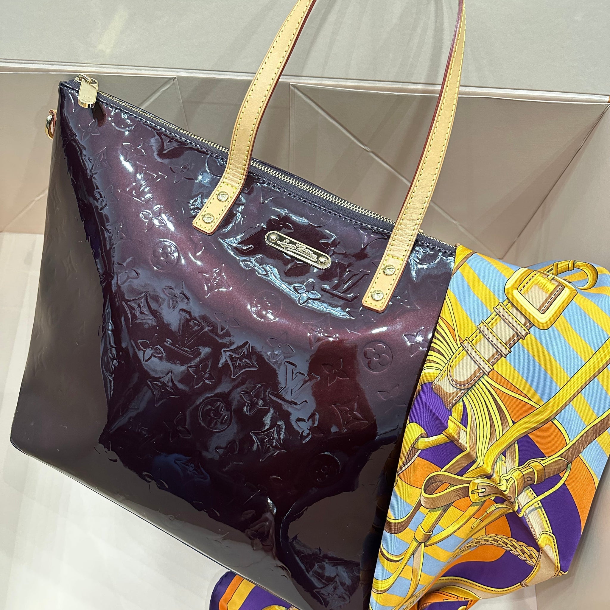 Louis Vuitton - Sac Cabas amarante