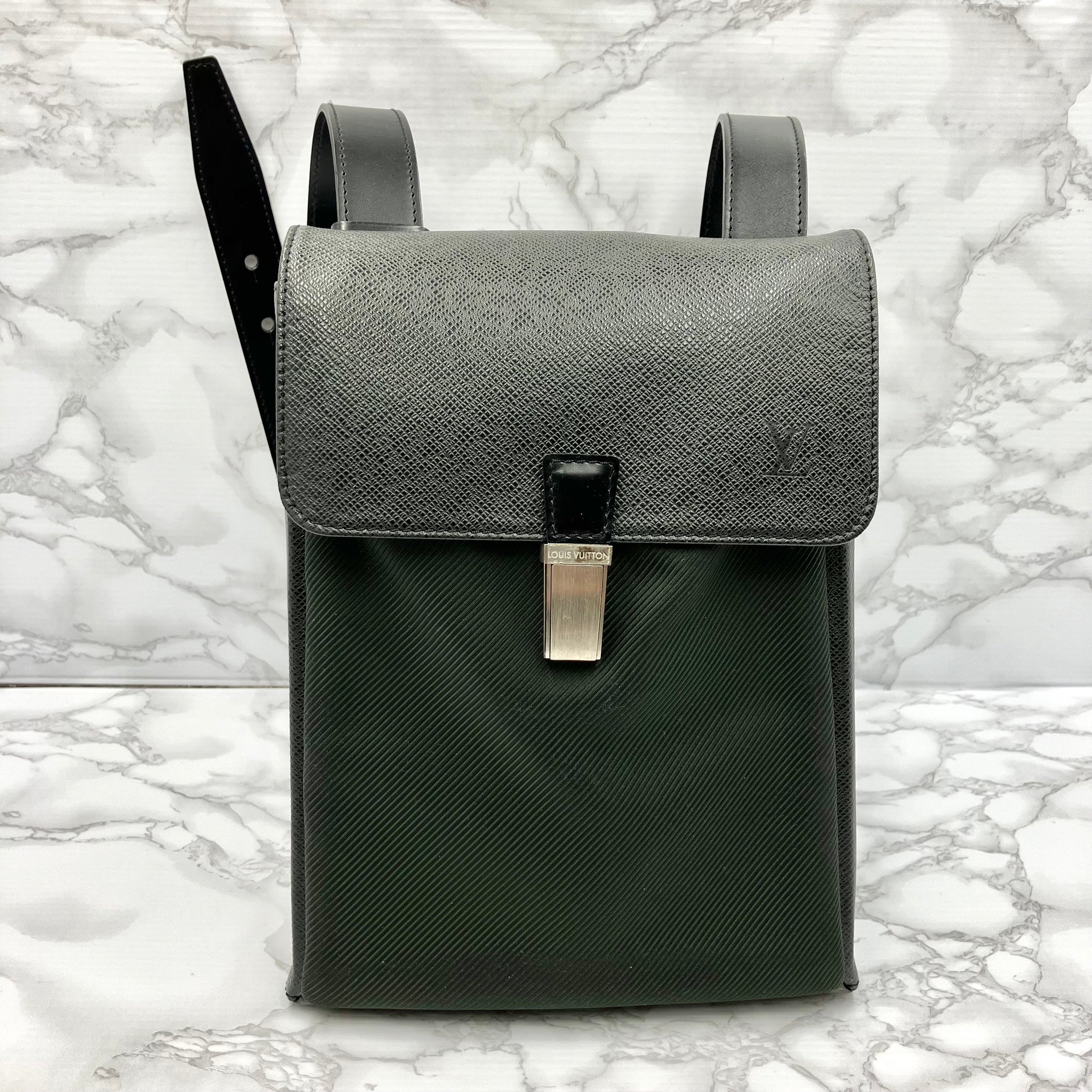 Louis Vuitton  Taiga Shoulder Bag