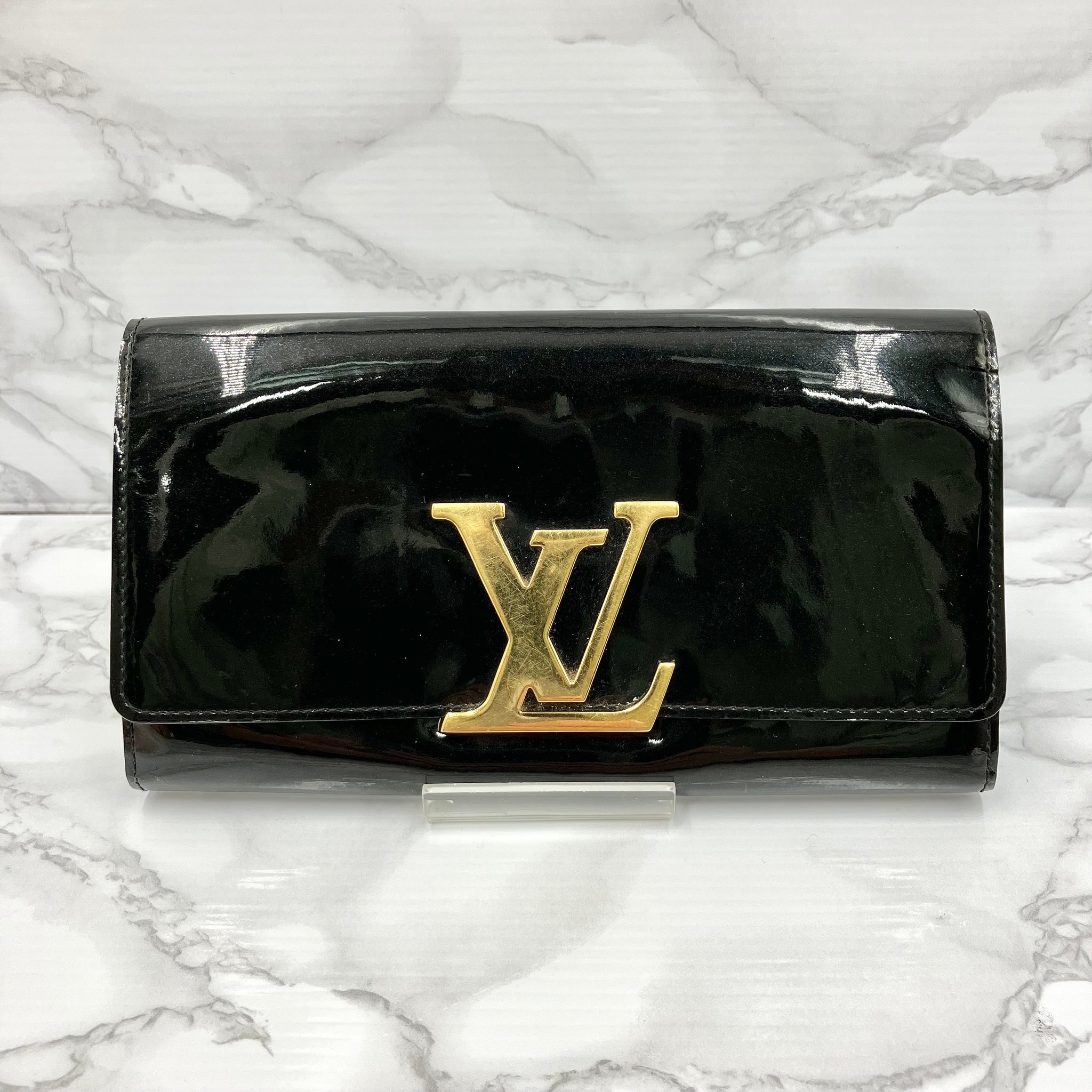 Louis Vuitton  Vernis Louise Long wallet