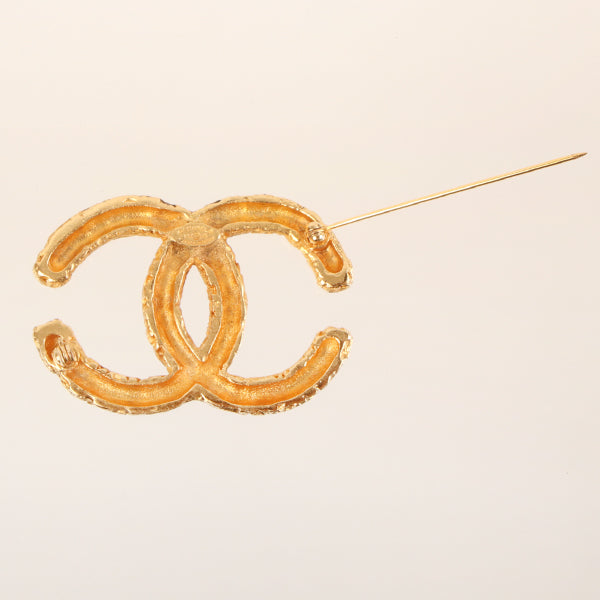 CHANEL 1993 Made Design Cc Mark Brooch
