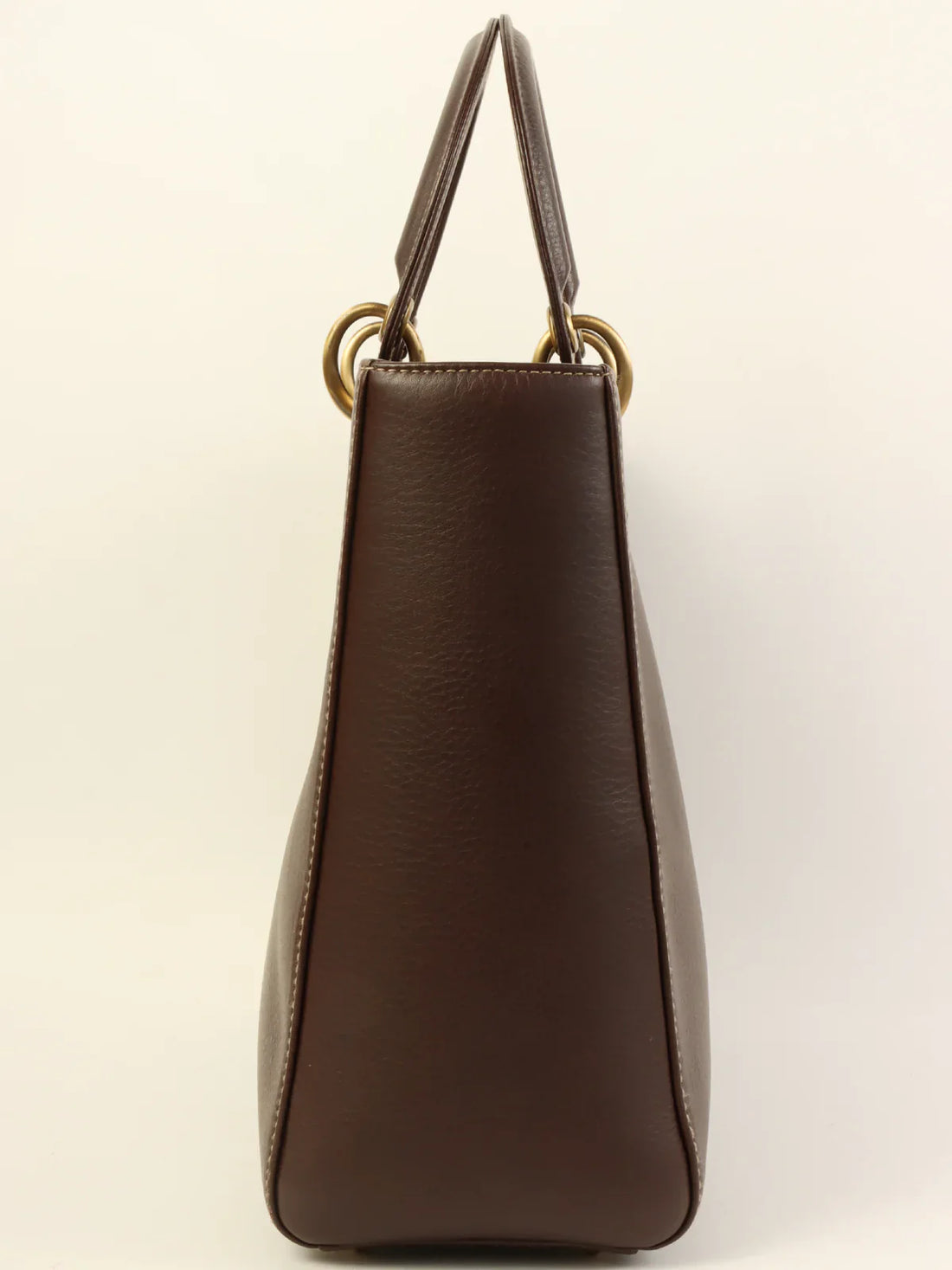 DIOR 2002 Made Lady  2Way Bag L Brown