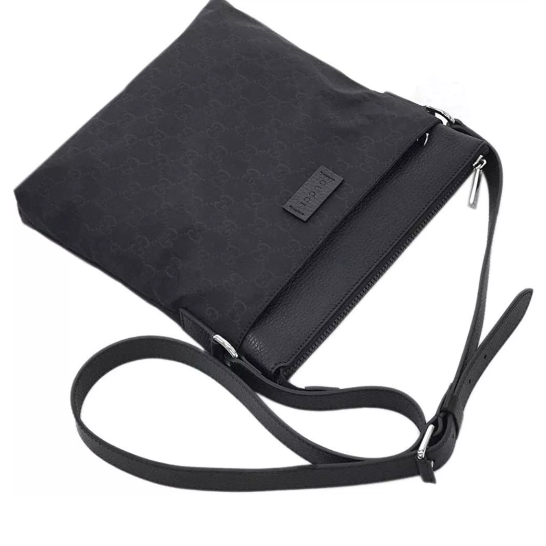 GG Guccissima nylon crossbody bag