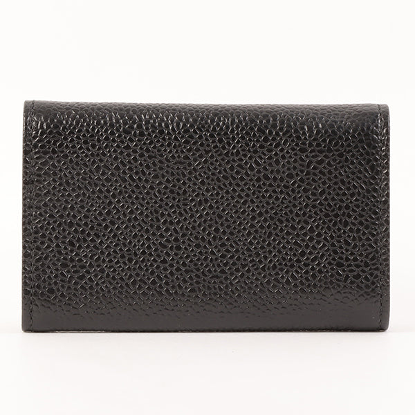 CHANEL Around 1997 Made Caviar Skin Cc Mark Stitch Key Case Black