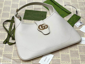 Gucci Aphrodite large shoulder bag white