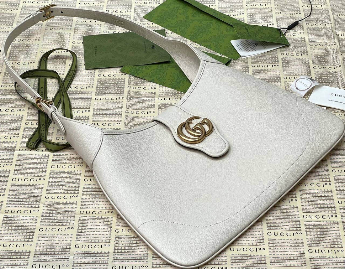 Gucci Aphrodite large shoulder bag white