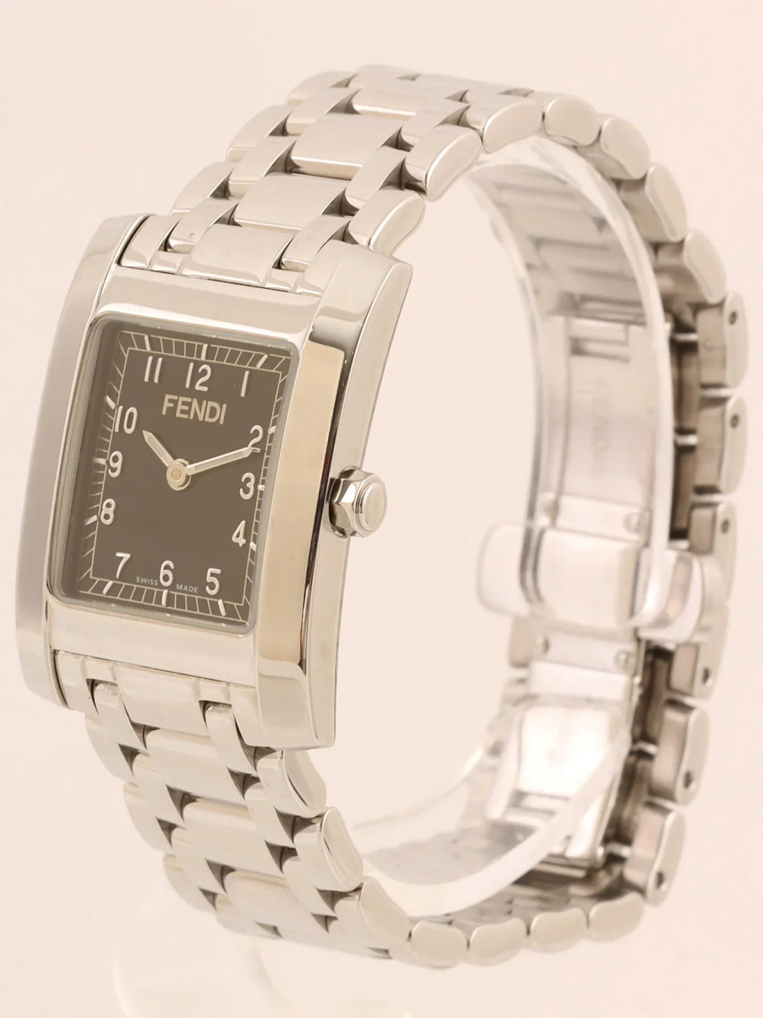 FENDI Classico Watch Silver/Black