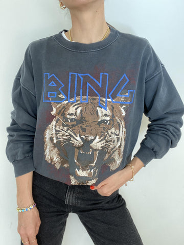 ANINE BING TIGER SWEATSHIRT - SIZE XS