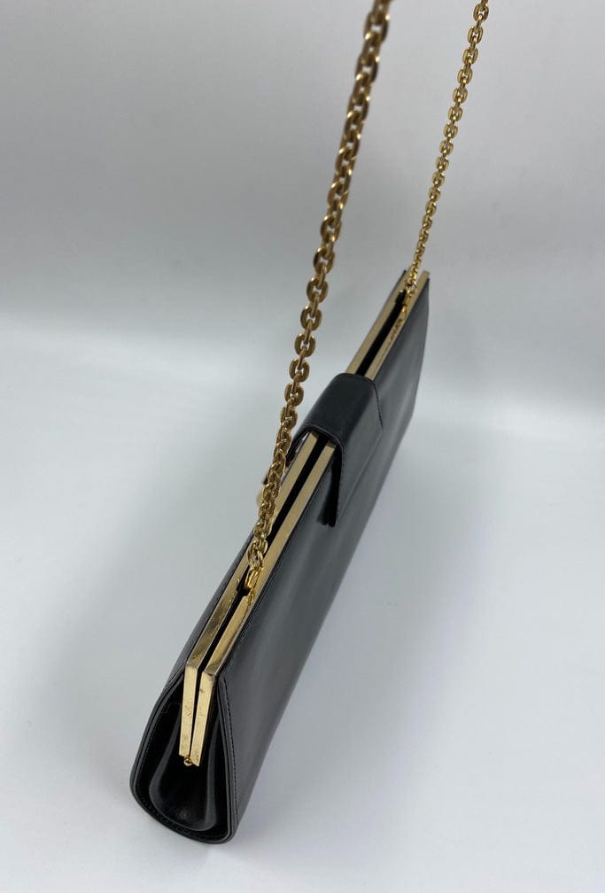 Vintage Gucci Shoulder Bag w Chain