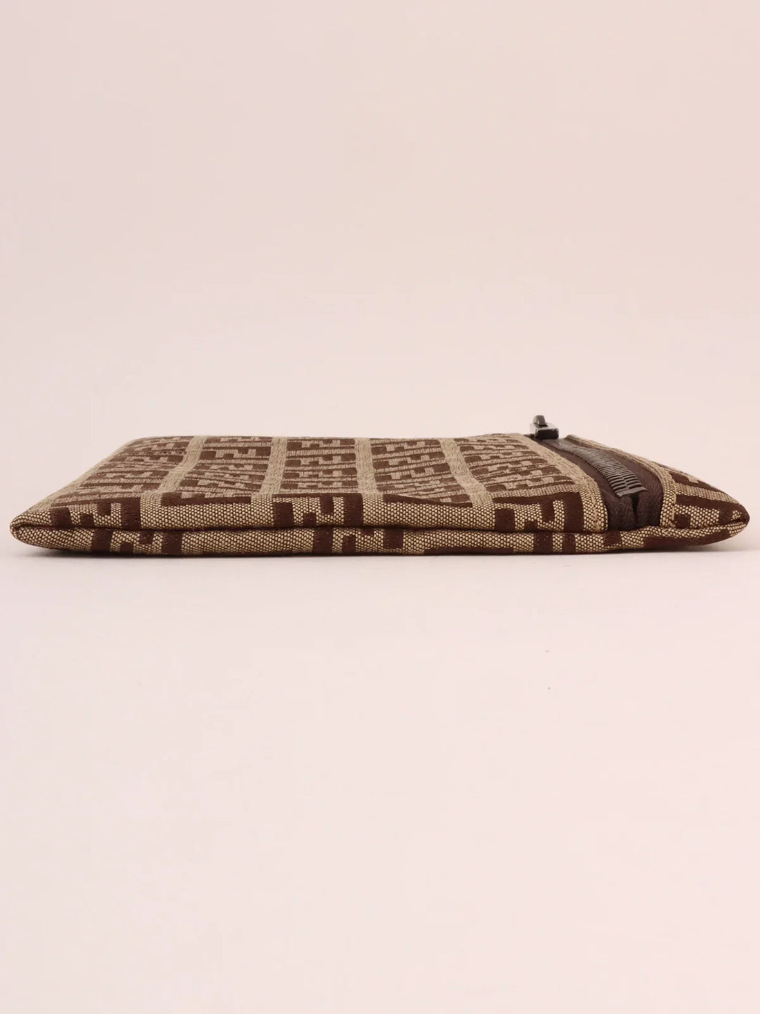 FENDI Ff Zucca Pattern Pouch Beige/Brown