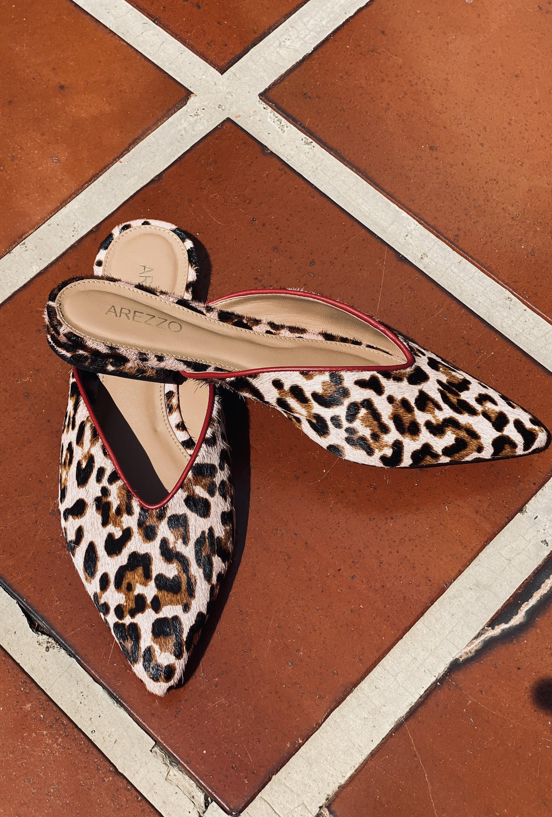 Animal Print Mule - Size EU 39