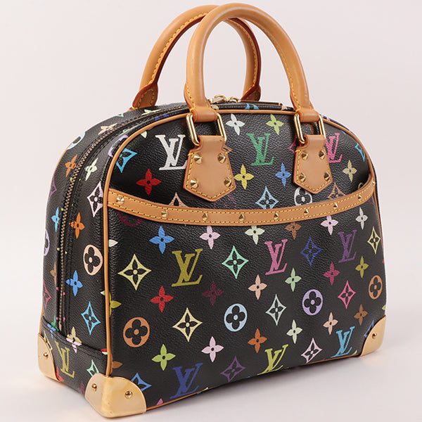 LOUIS VUITTON 2005 Made Monogram Multicolor Trouville Noir