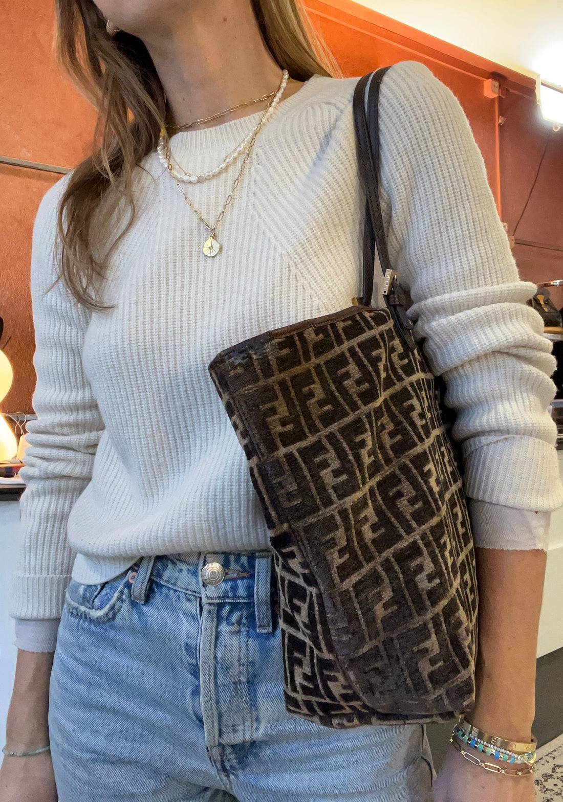 VINTAGE SHOPPER ZUCCA TOTE