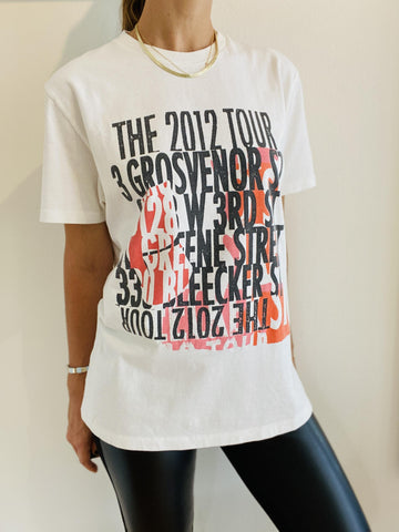 ANINE BING RINGO STREETS TEE - SIZE S