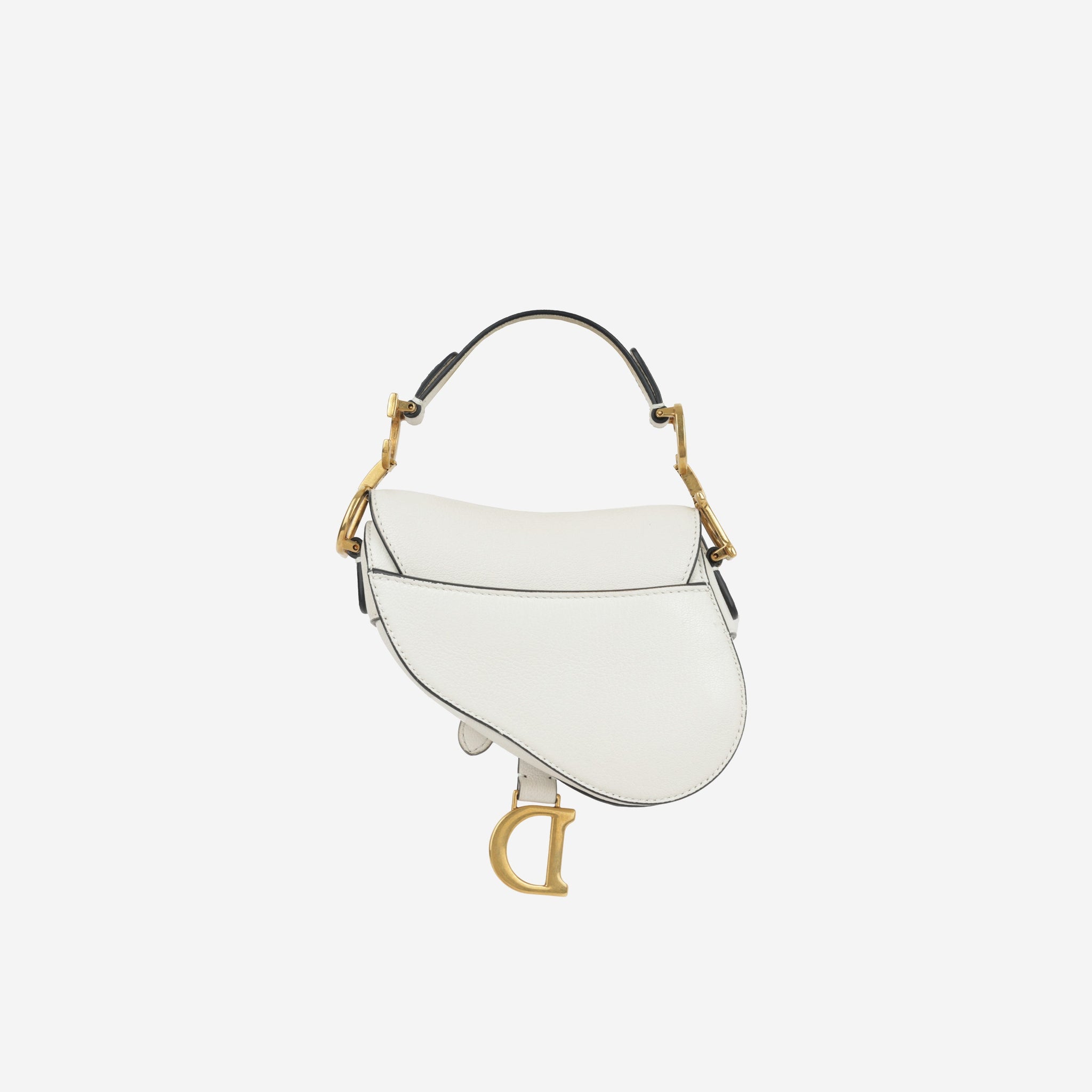 CHANEL Classic Double Flap 10" Chain Shoulder Bag Black Lambskin k60