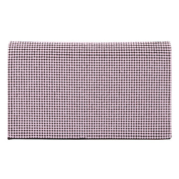 Chanel Around 2004 Made Sequins Satin Clutch Bag Pink/Black