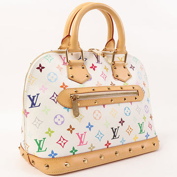 LOUIS VUITTON 2006 Made Monogram Multi Color Alma Blanc