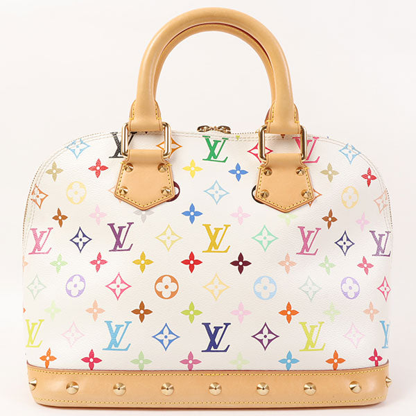 LOUIS VUITTON 2006 Made Monogram Multi Color Alma Blanc