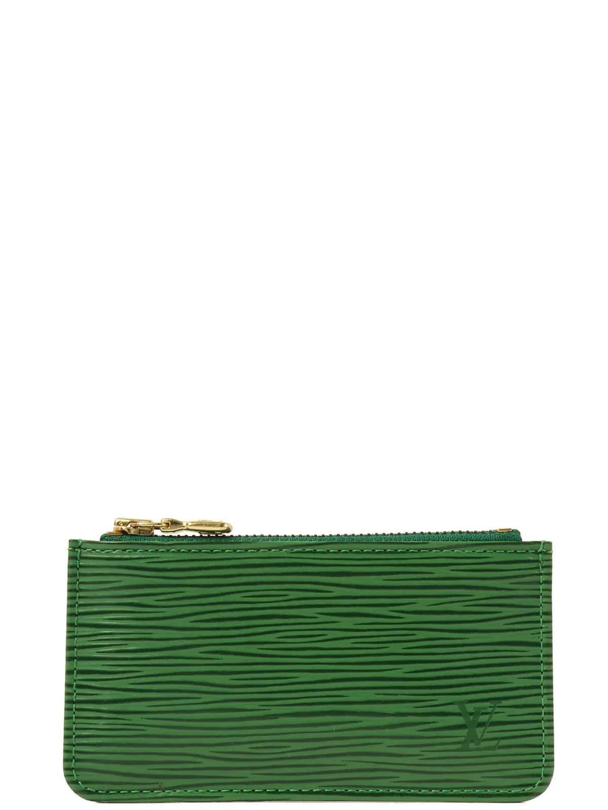 LOUIS VUITTON 1995 Made Epi Pochette Cles Green