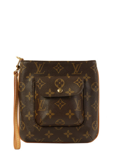 LOUIS VUITTON 2002 Made Canvas Monogram Partition Brown