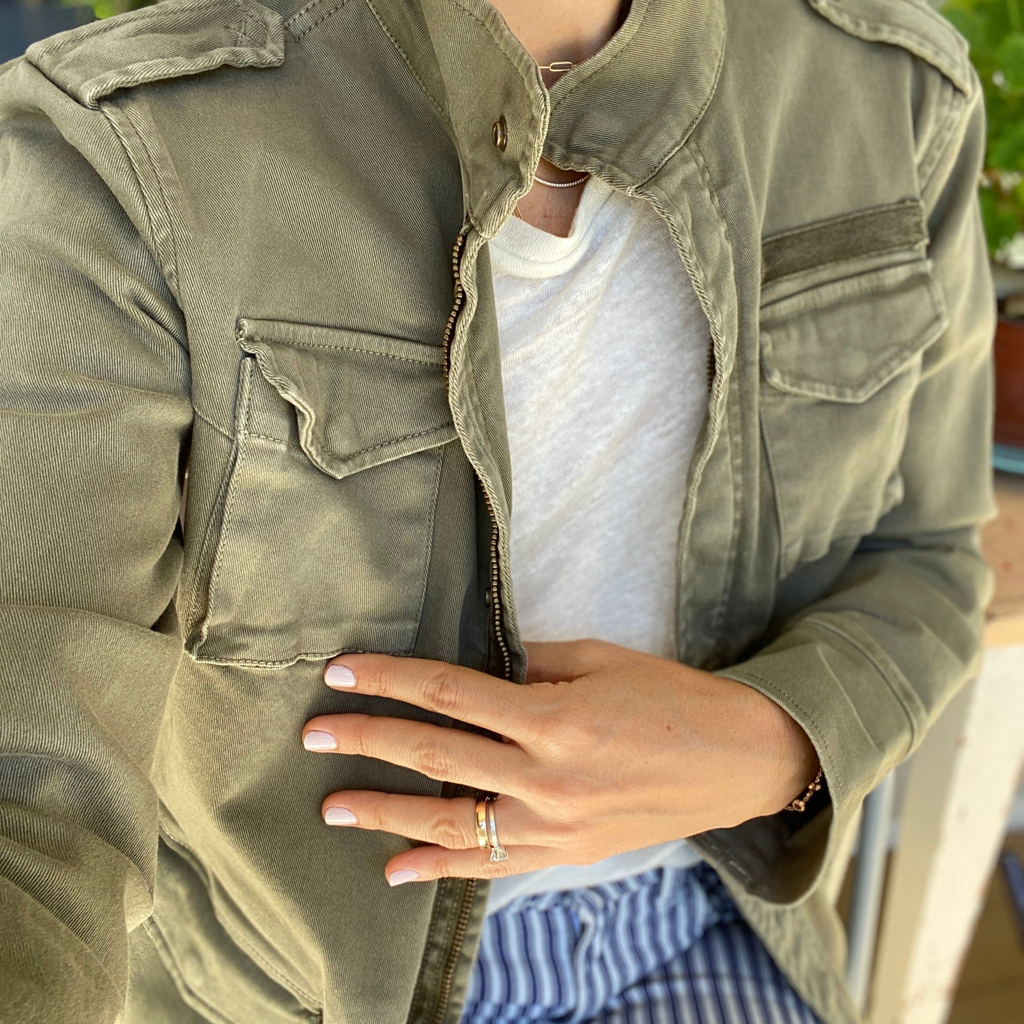 Classic Army Jacket Green - Size Small