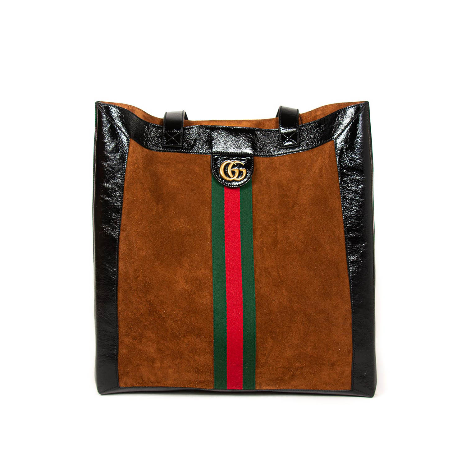 Gucci Large Ophidia Suede Tote