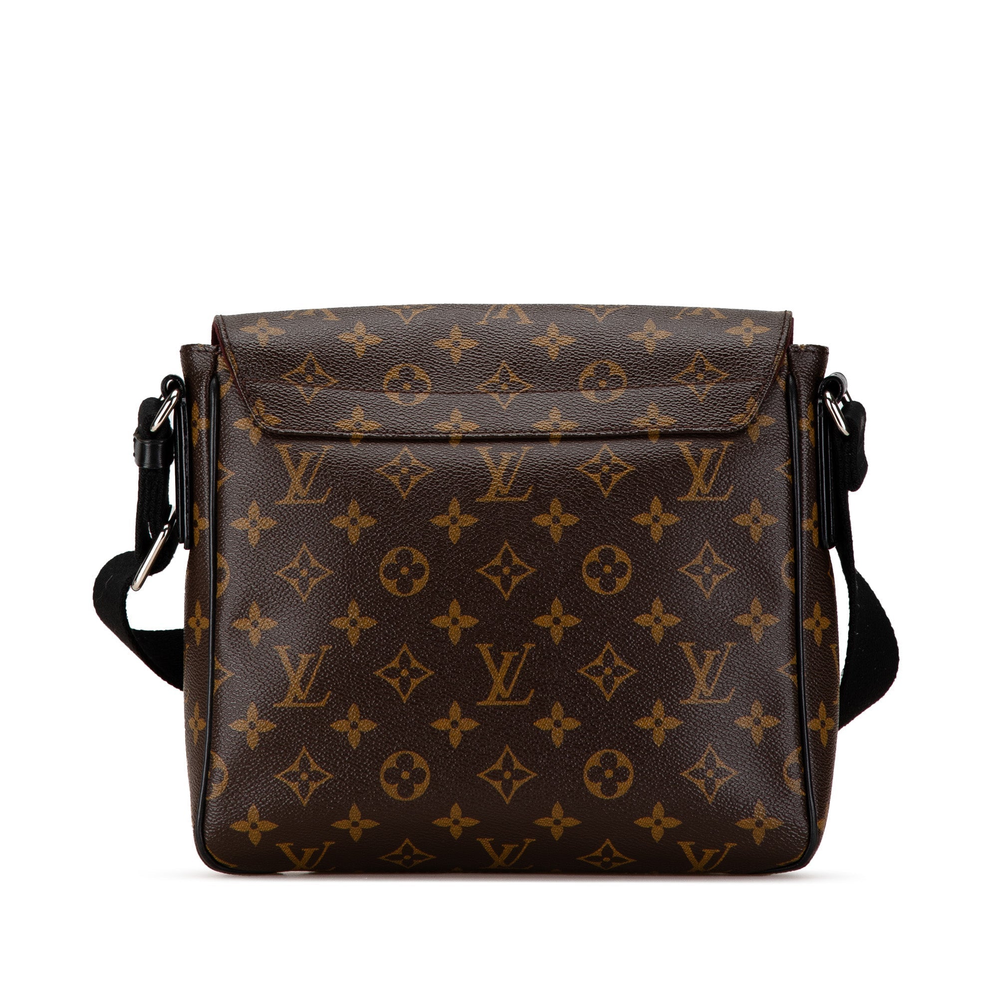 Brown Louis Vuitton Monogram Macassar District PM Crossbody Bag