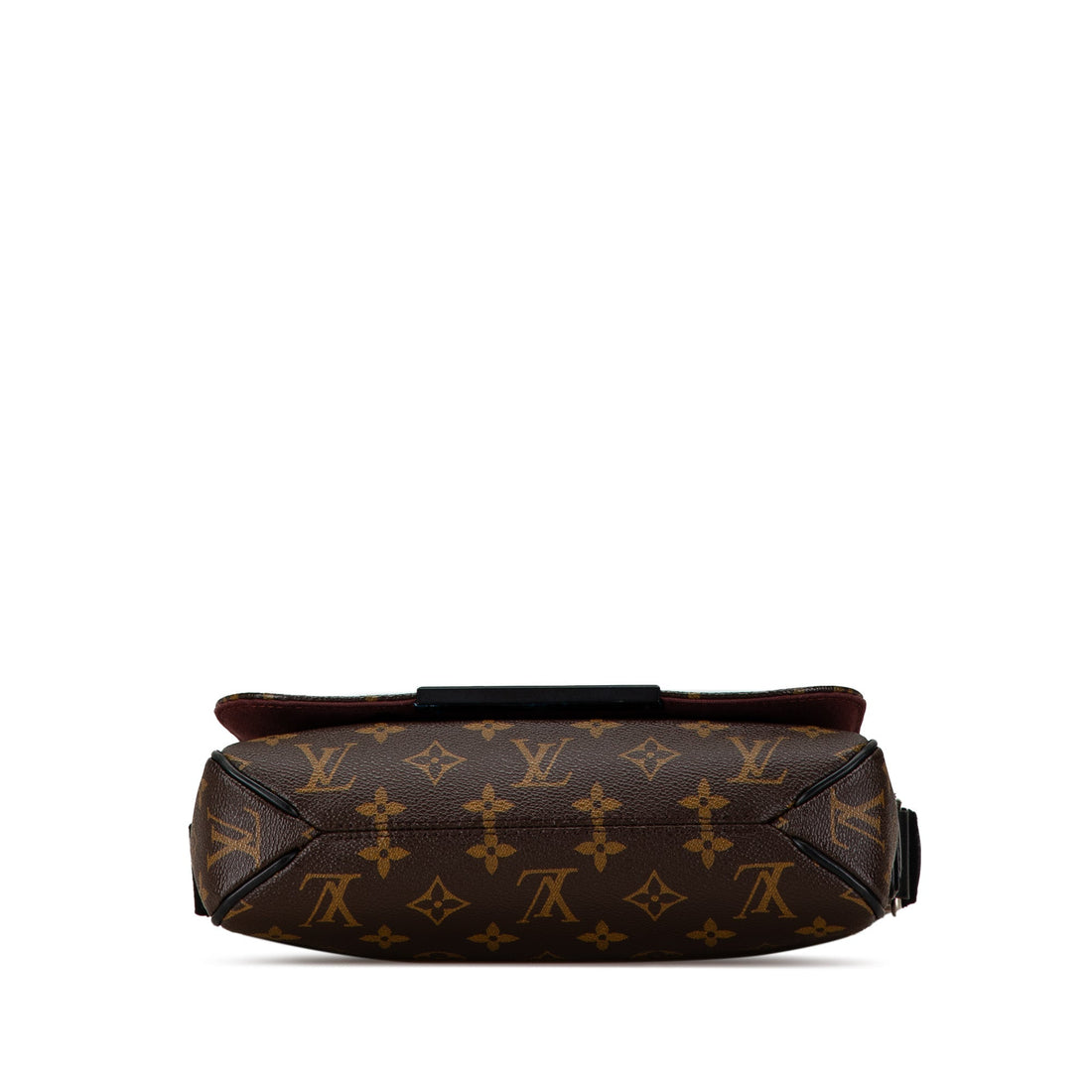 Brown Louis Vuitton Monogram Macassar District PM Crossbody Bag
