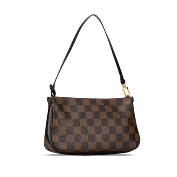 Brown Louis Vuitton Damier Ebene Navona Shoulder Bag