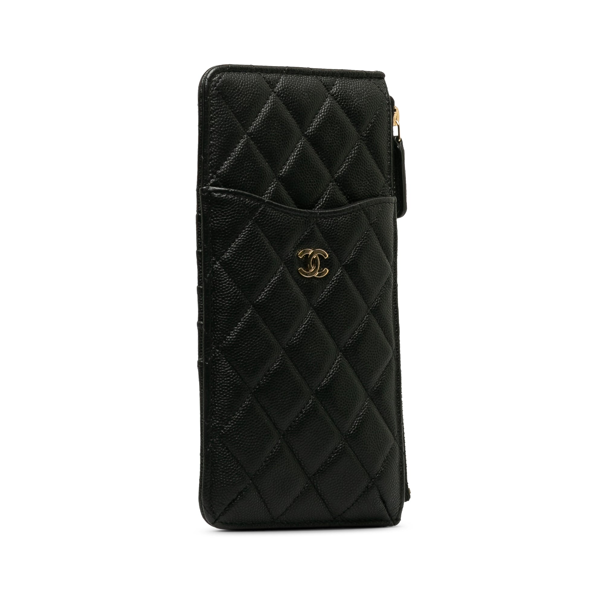 Chanel Caviar Leather Card Holder
