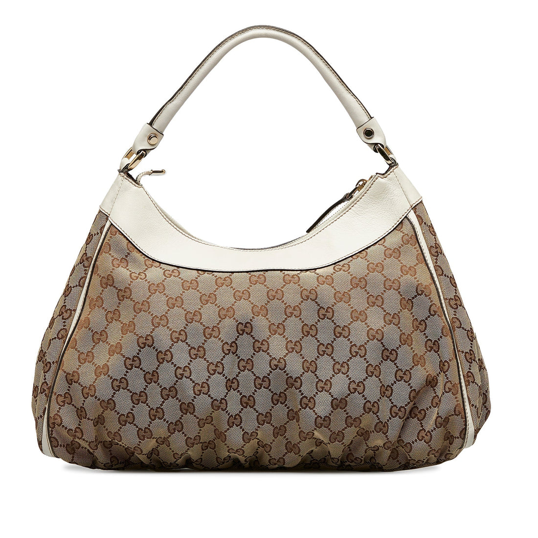 GUCCI GG Canvas Abbey D-Ring Hobo Hobo Bag