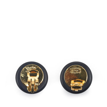 Chanel CC Clip On Earrings Costume Earrings