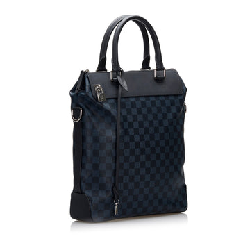 LOUIS VUITTON Damier Cobalt Greenwich Satchel