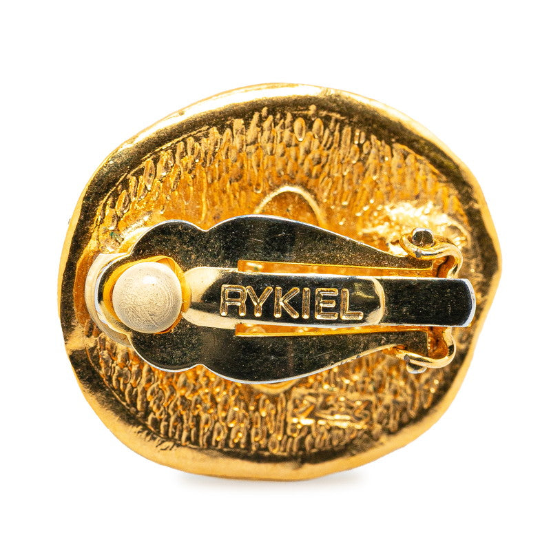 Chanel Rue Cambon Clip On Earrings  Metal Earrings in Good condition