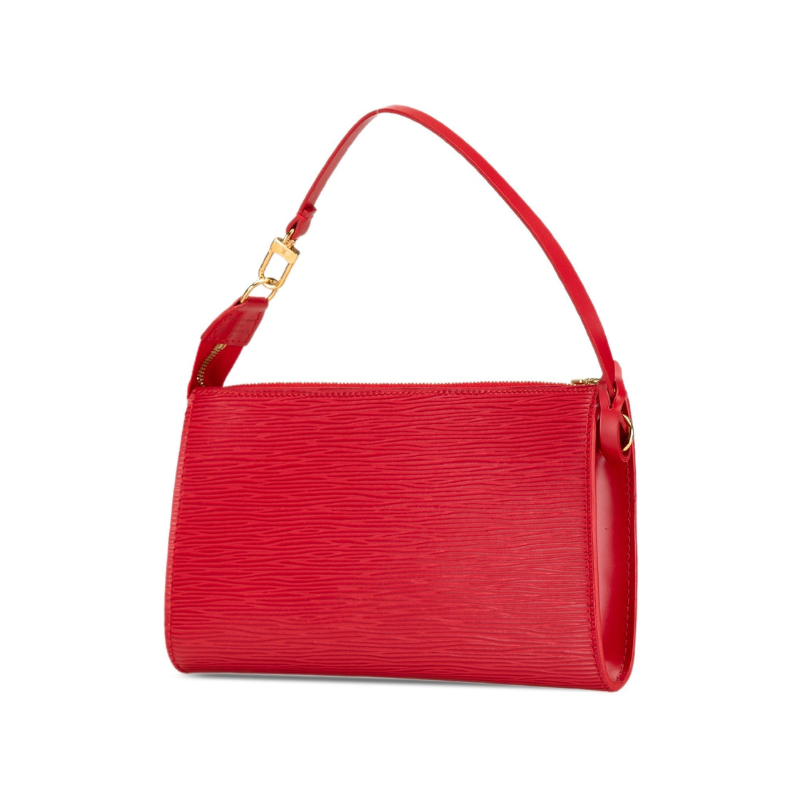 Red Louis Vuitton Epi Pochette Accessoires Shoulder Bag