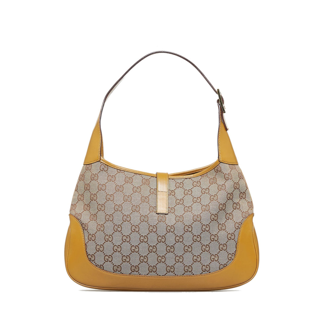 Gucci Jackie Shoulder Bag Brown GG Canvas