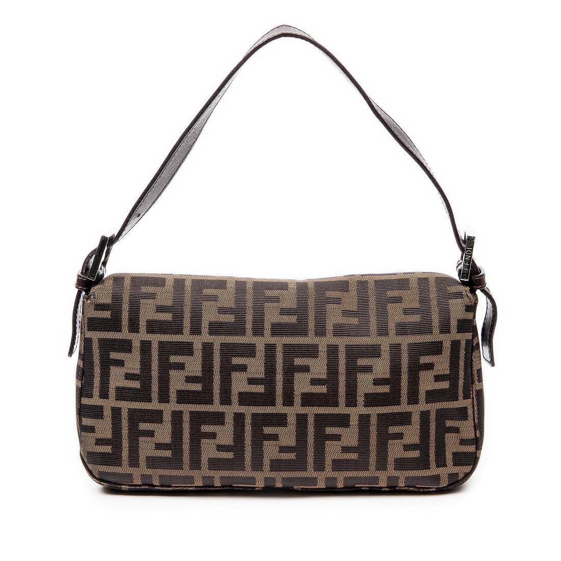 FENDI Zucca Canvas Baguette