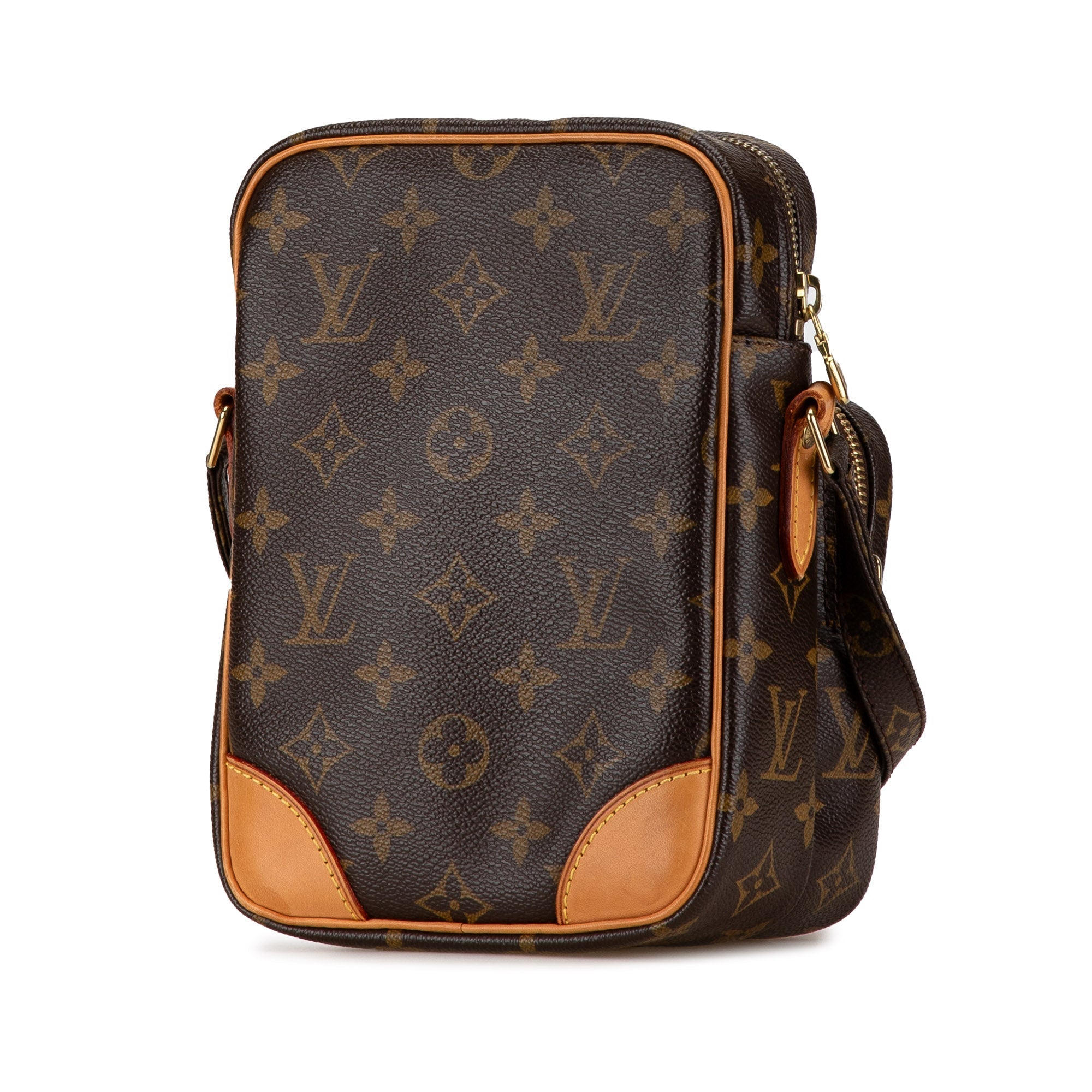 Brown Louis Vuitton Monogram Amazone Crossbody Bag