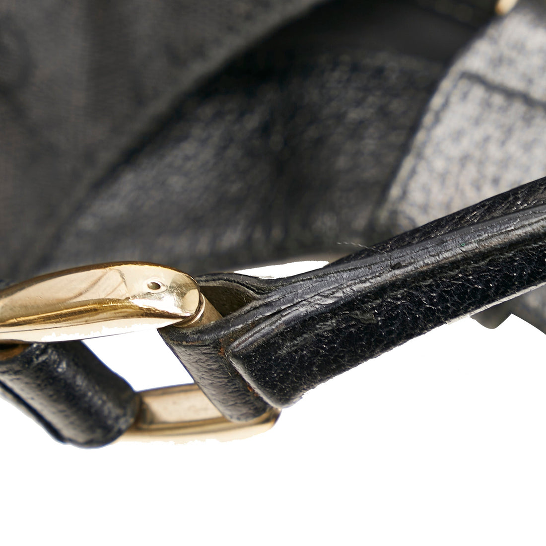 Gucci GG Canvas Nailhead Jackie Shoulder Bag