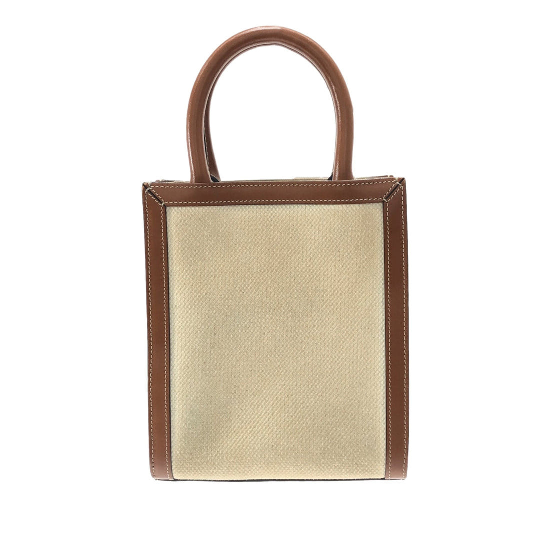 Celine Mini Logo Vertical Cabas Tote Satchel