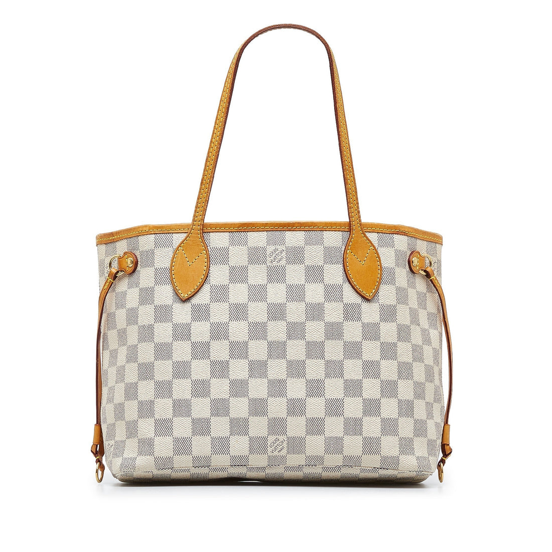 LOUIS VUITTON Damier Azur Neverfull PM Tote Bag