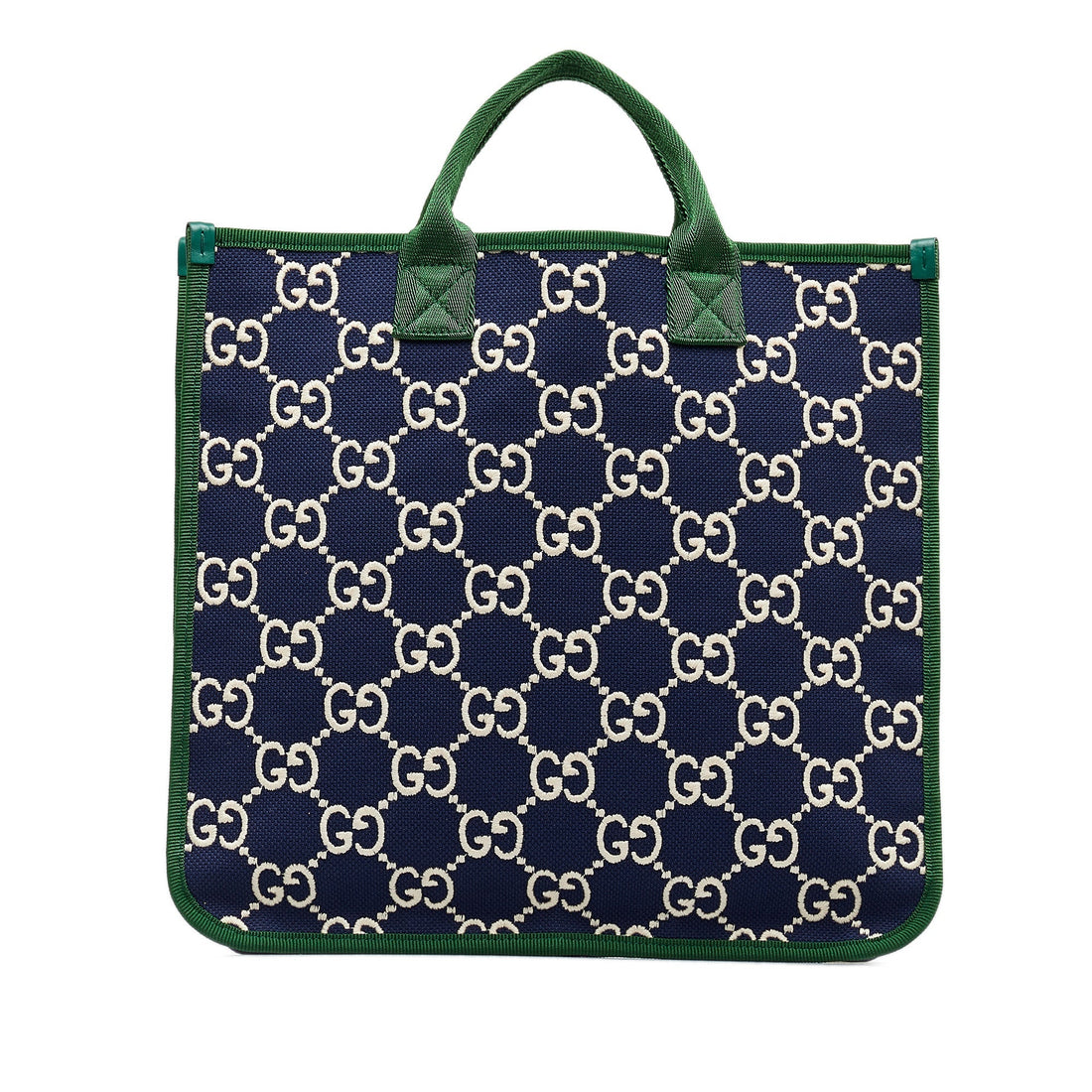 Blue Gucci GG Nylon Web Children's Tote Bag