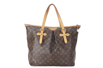 LOUIS VUITTON M40146 PALERMO GM MONOGRAM CANVAS 2WAY BAG GOLD HARDWARE NO DUST COVER