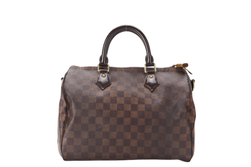 LOUIS VUITTON BANDOULIER 30 (N41367) DAMIER EBENE CANVAS GOLD HARDWARE WITH STRAP NO DUST COVER